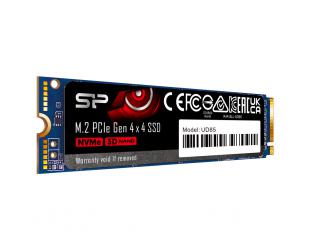 SSD diskas Silicon Power SSD UD85 1000GB, SSD form factor M.2 2280, SSD interface PCIe Gen4x4, Write speed 2800 MB/s, Read speed 3600 MB/s
