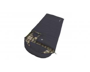 Miegmaišis Outwell Camper Lux "L", Sleeping Bag, 235x90 cm, 2 way open - auto lock, L-shape, Deep Blue