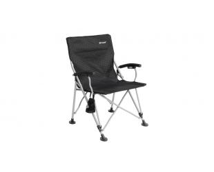 Sudedama kėdė Outwell Arm Chair Campo XL 150 kg, Black, Polyester