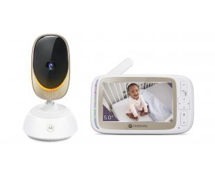 Vaizdo kūdikio monitorius Motorola VM85 CONNECT 5.0" Balta/Auksinė