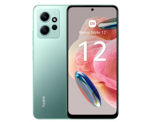 Mobilusis telefonas Xiaomi Redmi Note 12 (Mint Green) Dual SIM 6.67" AMOLED 1080x2400/2.0GHz&1.8GHz/128GB/4GB RAM/Android12/4G,MZB0DP3EU Xiaomi