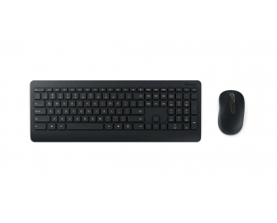 Klaviatūra+pelė Microsoft Keyboard and Mouse Desktop 900 PT3-00017 Wireless, Batteries included, RU, Black