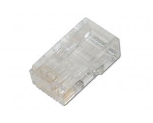 Tinklo jungtis ASSMANN RJ-45 CAT 6 Skaidrus