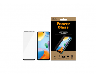 Apsauginis stiklas PanzerGlass Xiaomi Redmi 10C Grūdintas stiklas Juoda Skaidri