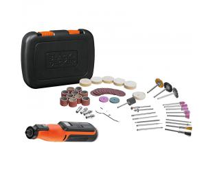 Rotacinis įrankis BLACK & DECKER BCRT8IK-XJ 8V su dėklu