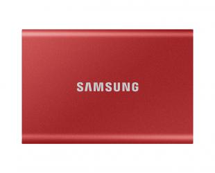 Išorinis diskas Samsung Portable SSD T7 2000GB, USB 3.2, Red