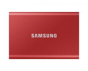 Išorinis diskas Samsung Portable SSD T7 1000GB, USB 3.2, Red