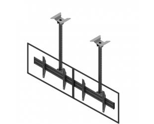 Televizoriaus laikiklis EDBAK Menu Board Ceiling Mount skirta Two Screens Ceiling mount, MBV2155-L, 50-57", Maximum weight (capacity) 140 kg, 	Black
