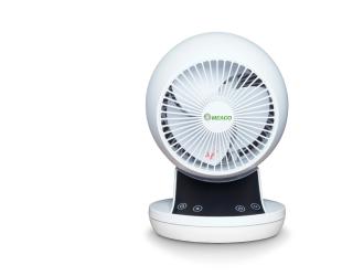 Stalinis ventiliatorius MEACO Air Circulator MeacoFan 360 Table Fan, Number of speeds 12, 10 W, Oscillation, White