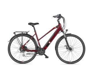 Elektrinis dviratis Telefunken Trekking E-Bike Expedition XC940, Wheel size 28", Warranty 24 month(s), Red