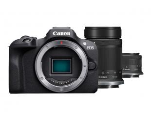 Fotoaparatas Canon EOS R100 Mirrorless Camera + RF-S 18-45mm IS STM Lens + RF-S 55-210mm IS STM Lens