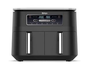 Karšto oro gruzdintuvė Ninja AF400EU Air fryer, Double, Black NINJA