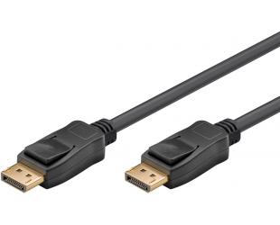 Kabelis Goobay DisplayPort to DisplayPort Connector Cable 3 m, Black