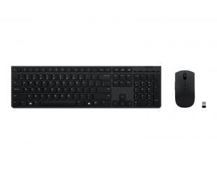 Klaviatūra+pelė Lenovo Professional Wireless Rechargeable Keyboard and Mouse Combo (Estonia)