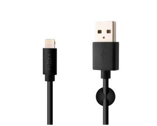 Kabelis FIXED Cable USB/Lightning, Black