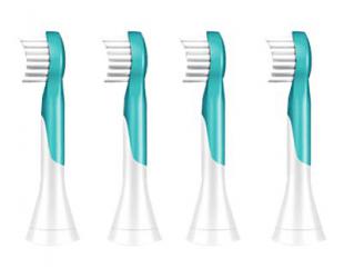 Dantų šepetėlio antgaliai Philips Sonicare HX6034/33, vaikams, akvamarino spalvos