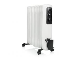 Tepalinis radiatorius Tristar KA-5181 Oil filled radiator, 2000 W, Number of power levels 3, skirtas patalpoms iki 25 m², skirtas patalpoms iki 65 m³, White