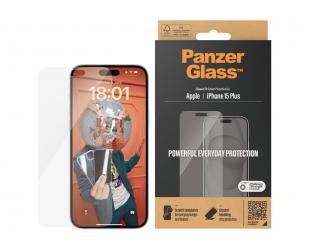 Apsauginis stiklas PanzerGlass Apple iPhone 15 Plus Grūdintas stiklas Skaidrus