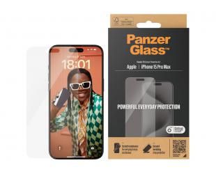 Apsauginis stiklas PanzerGlass Apple iPhone 15 Pro Max Skaidrus