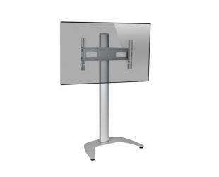 Televizoriaus stovas SMS Floor stand Monitor Stand Flatscreen FH T 1450 Adjustable Height, Tilt Silver