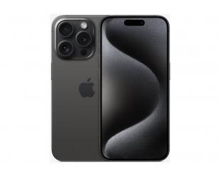 Mobilusis telefonas Apple | iPhone 15 Pro | Black Titanium | 6.1" | Super Retina XDR | 1179x2556 pixels | Apple | A17 Pro | Internal RAM 8GB | 256GB |