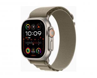 Išmanusis laikrodis Apple Watch Ultra 2 Smart watch Aerospace-grade titanium 49 mm Grey Green Apple Pay 4G Water-resistant Splash-resistant Corrosion