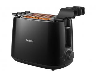 Skrudintuvas Philips HD2583/90, 2 angos, plastikinis korpusas, juodas