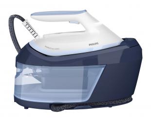 Lygintuvas Philips PSG6026, 2400 W, 6.5 bar, automatinis išsijungimas, Easy De-Calc Plus, mėlynas, baltas