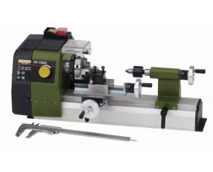 Metalo tekinimo staklės Proxxon PPD150 24150, mini precizinis laikrodžių gamybos.