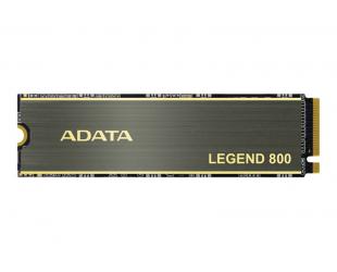 SSD diskas ADATA SSD LEGEND 800 1000GB SSD form factor M.2 2280 SSD interface PCIe Gen4x4 Read speed 3500 MB/s Write speed 2200 MB/s