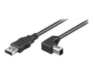 Kabelis Goobay USB cable Male 4 pin USB Type A Male 4 pin USB Type B 2 m Black
