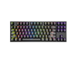 Klaviatūra Genesis Mechanical Gaming Keyboard THOR 404 TKL RGB Black Mechanical Gaming Keyboard Wired US USB Type-A 1005 g Kailh Box Brown V2