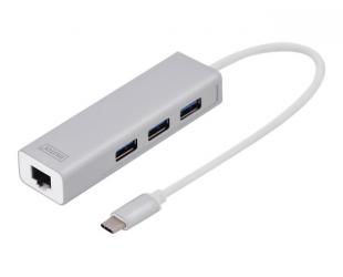 Jungčių stotelė Digitus DIGITUS USB-C 1GbE