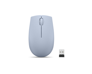 Pelė Lenovo 300 Wireless Compact Mouse (Frost Blue) with battery Lenovo
