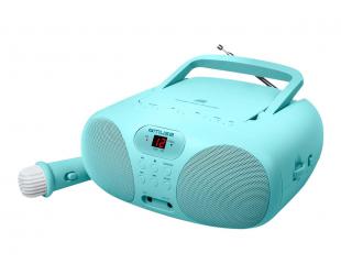 Radijo imtuvas Muse MD-203 KB Portable Sing-A-Long Radio CD Player, Blue Muse