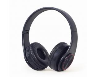 Ausinės Gembird BHP-LED-01 Stereo Headset with LED Light Effects Bluetooth On-Ear Wireless Black