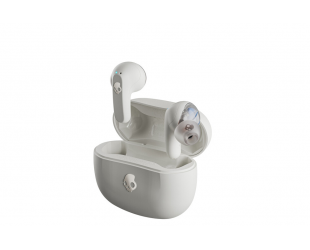 Ausinės Skullcandy True Wireless Earbuds RAIL Bluetooth Bone White/Orange Glow