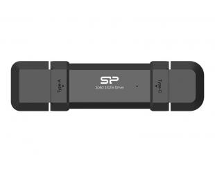 Išorinis diskas SILICON POWER Portable Solid state drive 1 TB USB 3.2 Gen 2 - USB-C Black