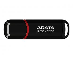 USB raktas ADATA USB Flash Drive UV150 512GB USB 3.2 Gen1 Black