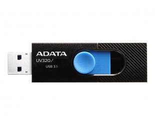 USB raktas ADATA USB Flash Drive UV320 64GB USB 3.2 Gen1 Black/Blue