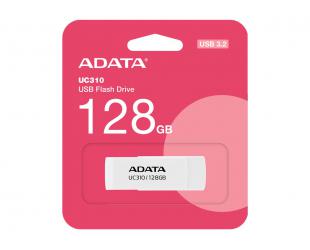 USB raktas ADATA USB Flash Drive UC310 128GB USB 3.2 Gen1 White