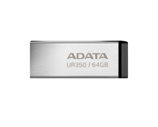 USB raktas ADATA USB Flash Drive UR350 64GB USB 3.2 Gen1 Black
