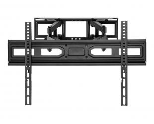 Televizoriaus laikiklis Gembird Wall mount WM-80ST-03 Tilt, Swivel 37-80" Maximum weight (capacity) 40 kg Black