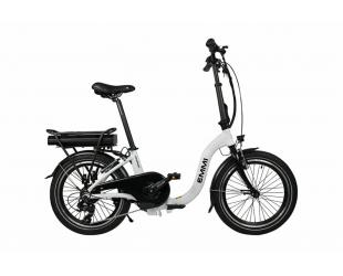 Elektrinis dviratis Blaupunkt E-Bike Emmi 20" White/Black