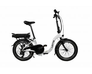 Elektrinis dviratis Blaupunkt Lotte E-Bike 20" White/Black