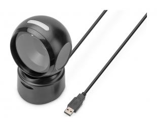 Brūkšninių kodų skaitytuvas Digitus 2D imager Stalinis USB 200 skanavimų per sekundę