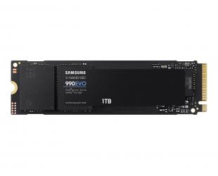 SSD diskas Samsung SSD 990 EVO 1000GB SSD form factor M.2 2280 SSD interface PCIe NVMe Gen 4.0x4 Read speed 5000 MB/s Write speed 4200 MB/s