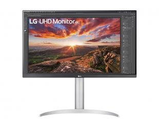 Monitorius LG | 27UP85NP-W | 27 in | IPS | 4K 3840x2160 at 60 Hz | 400 cd/m² | 2xHDMI, DisplayPort, USB-C | 90 Watt | Height, pivot (rotation), tilt |