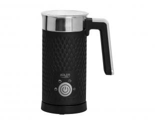 Pieno plakiklis Adler AD 4494 d Milk frother, Frothing and heating, Black Adler