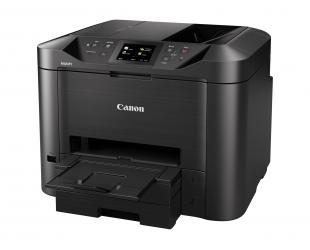 Rašalinis daugiafunkcinis spausdintuvas Black A4/Legal MB5450 Colour Ink-jet Canon MAXIFY Fax / copier / printer / scanner